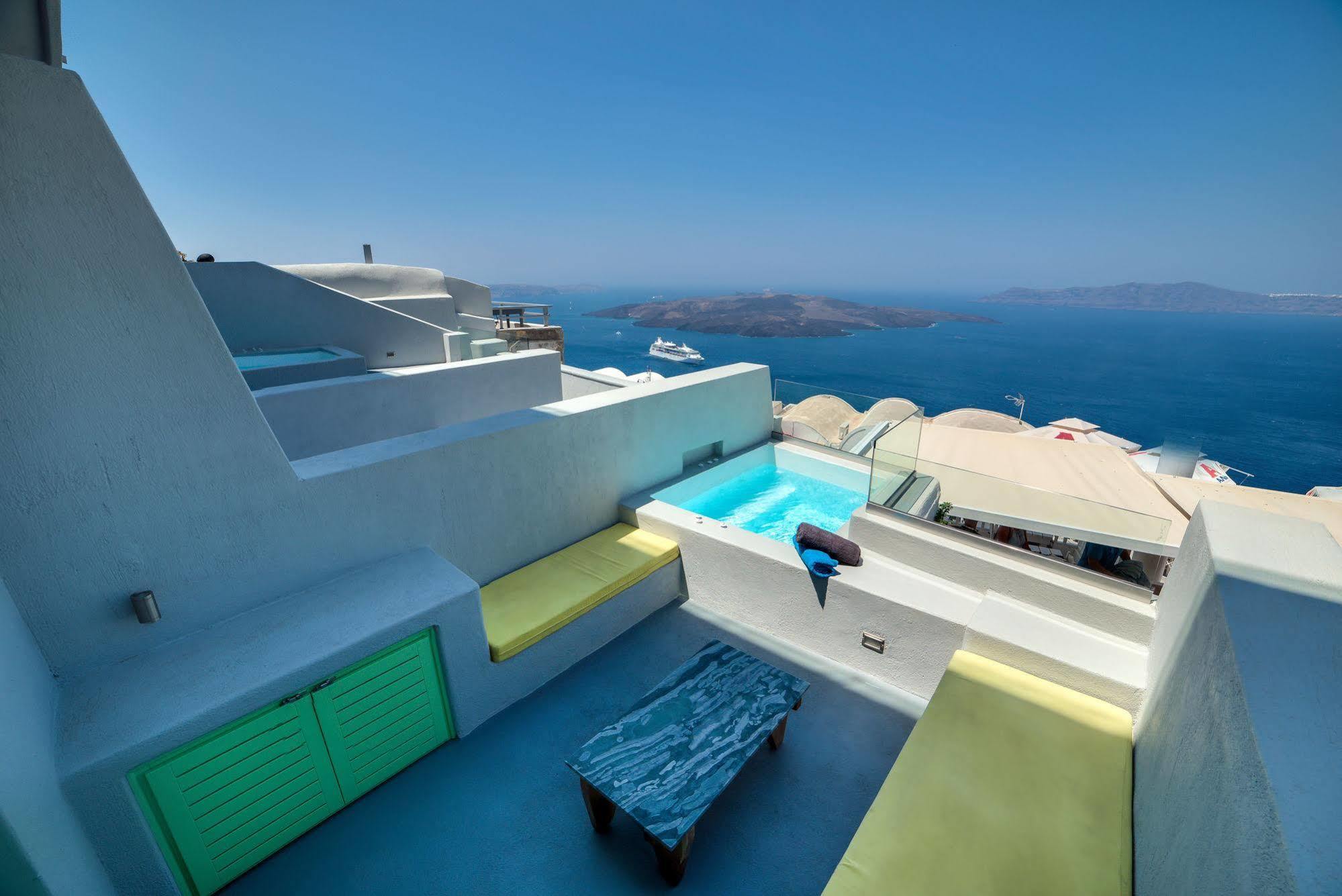 Caldera Cliff Suites Fira  Exteriér fotografie